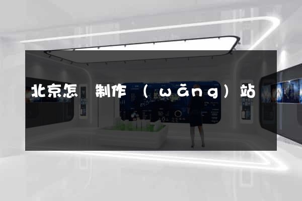 北京怎樣制作網(wǎng)站