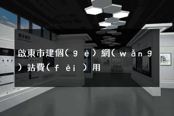 啟東市建個(gè)網(wǎng)站費(fèi)用