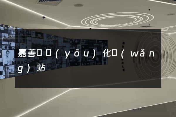 嘉善縣優(yōu)化網(wǎng)站