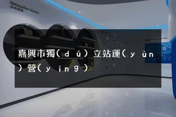 嘉興市獨(dú)立站運(yùn)營(yíng)