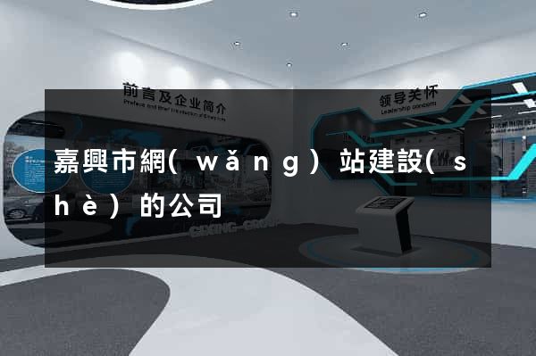 嘉興市網(wǎng)站建設(shè)的公司