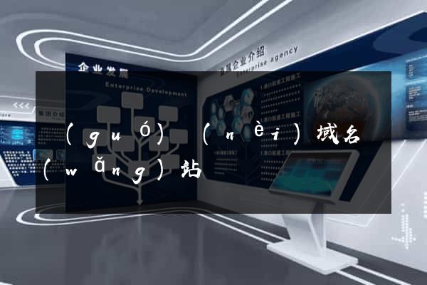 國(guó)內(nèi)域名網(wǎng)站