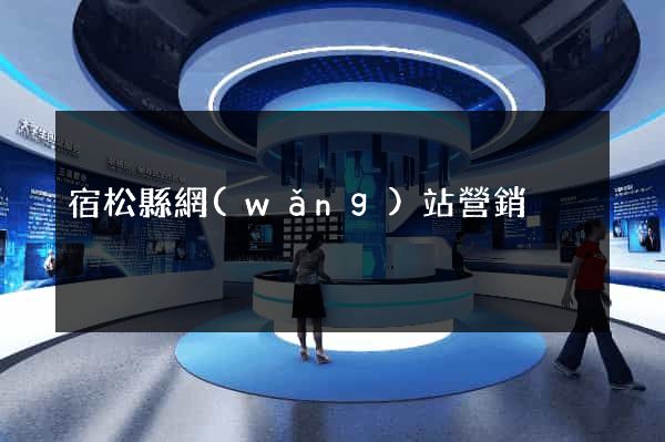 宿松縣網(wǎng)站營銷