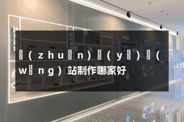 專(zhuān)業(yè)網(wǎng)站制作哪家好