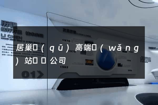 居巢區(qū)高端網(wǎng)站設計公司
