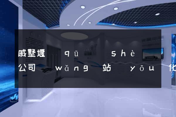 戚墅堰區(qū)設(shè)計公司網(wǎng)站優(yōu)化