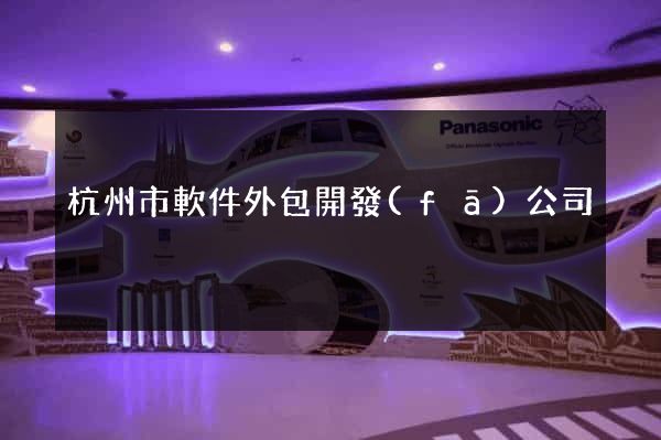 杭州市軟件外包開發(fā)公司