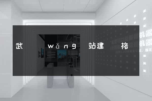 武漢網(wǎng)站建設價格