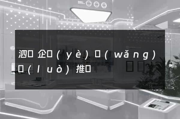 泗縣企業(yè)網(wǎng)絡(luò)推廣