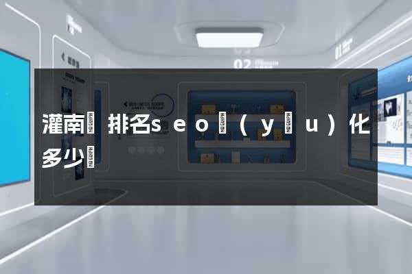 灌南縣排名seo優(yōu)化多少錢