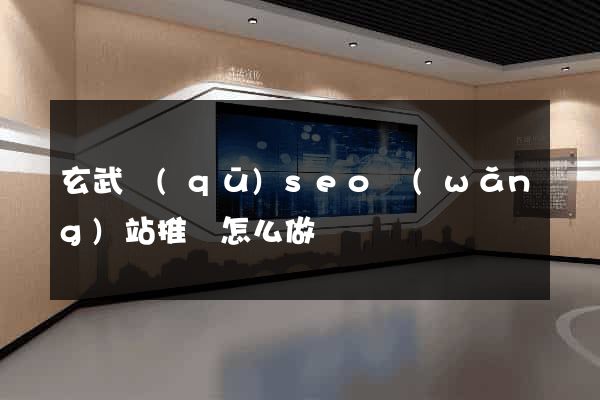 玄武區(qū)seo網(wǎng)站推廣怎么做