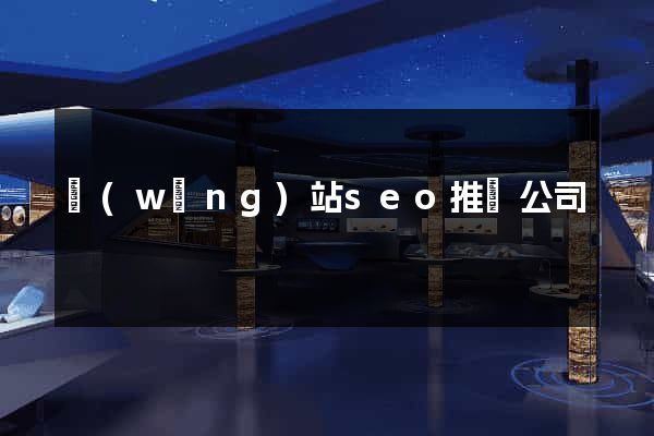 網(wǎng)站seo推廣公司