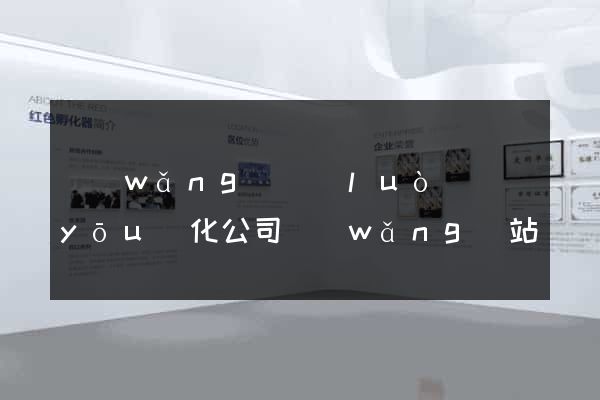 網(wǎng)絡(luò)優(yōu)化公司網(wǎng)站