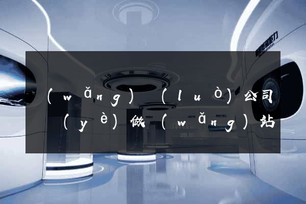 網(wǎng)絡(luò)公司專業(yè)做網(wǎng)站