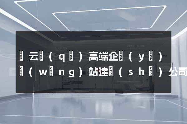 連云區(qū)高端企業(yè)網(wǎng)站建設(shè)公司