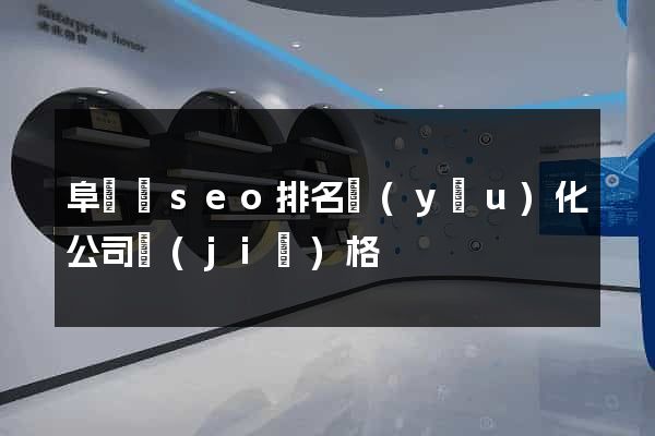 阜寧縣seo排名優(yōu)化公司價(jià)格